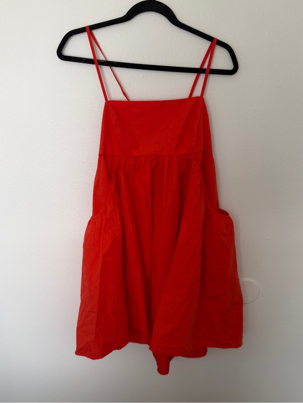 Urban outfitters orange Spaghetti-Strap Sundress